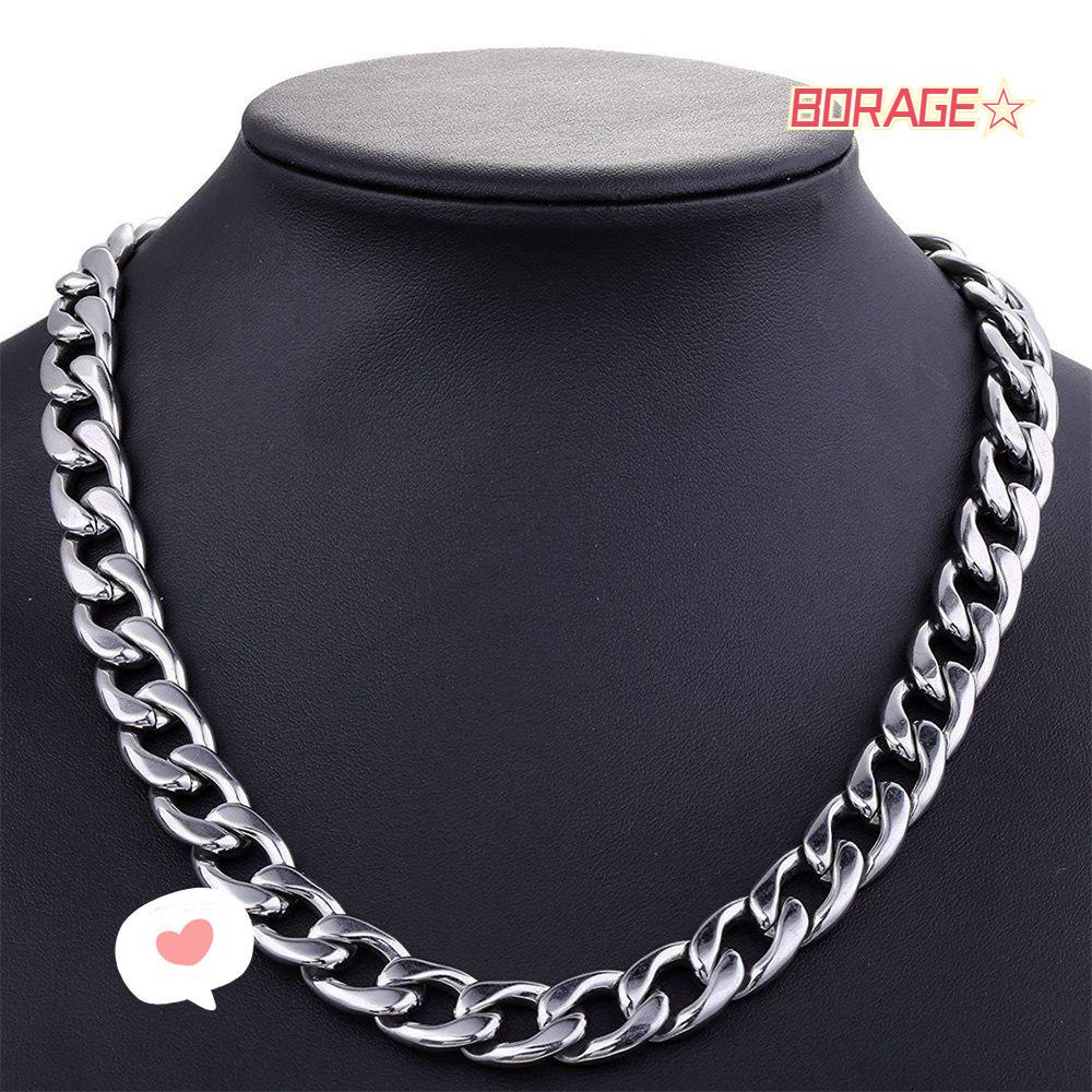 BORAG Vòng cổ Thép Titan Phong Cách Hip Hop Cho Nam Và Nữ