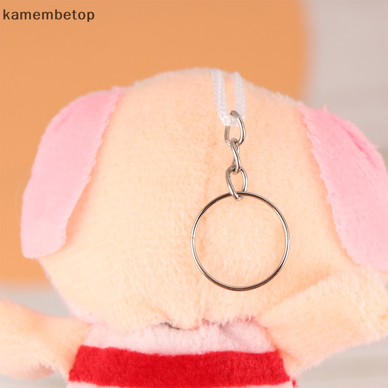 Set 2 Móc Khóa Hình Thú Nhồi Bông 6-10cm Dễ Thương