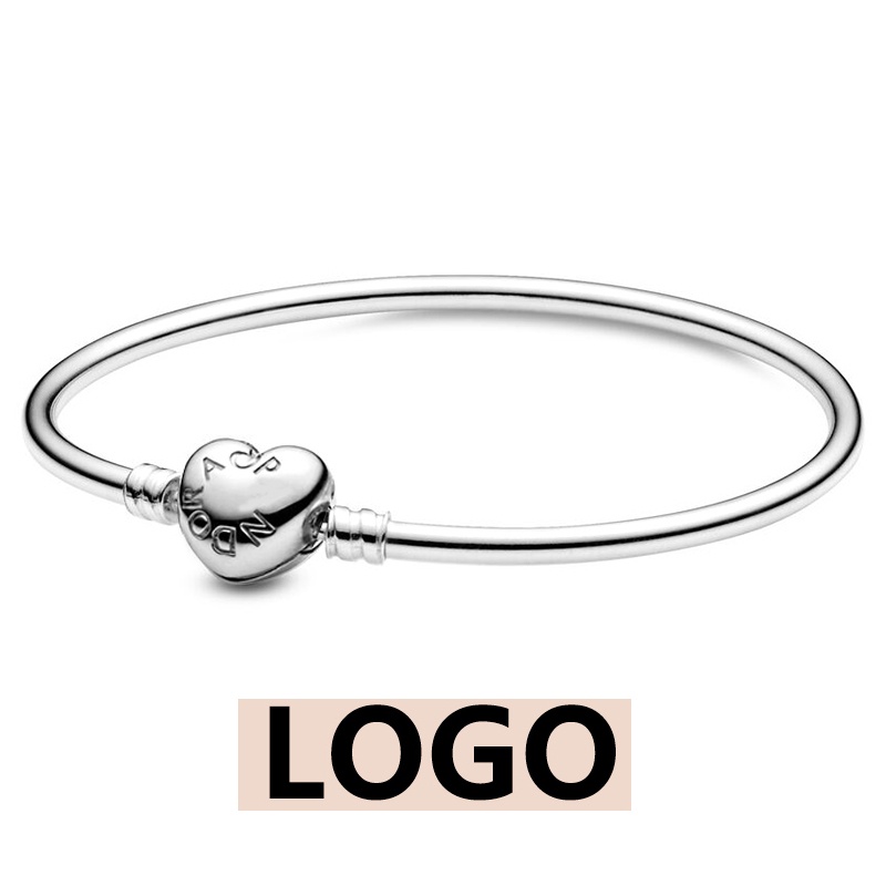 Vòng Tay Dây Xích Màu Sắc Bạc 17 / 19 / 21cm Thời Trang Cho Nam Và Nữ