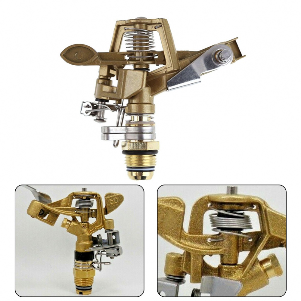 Vòi Phun Nước Dạng Xoay Bằng Đồng Thau Cho Nông Nghiệp Và Sân Vườn