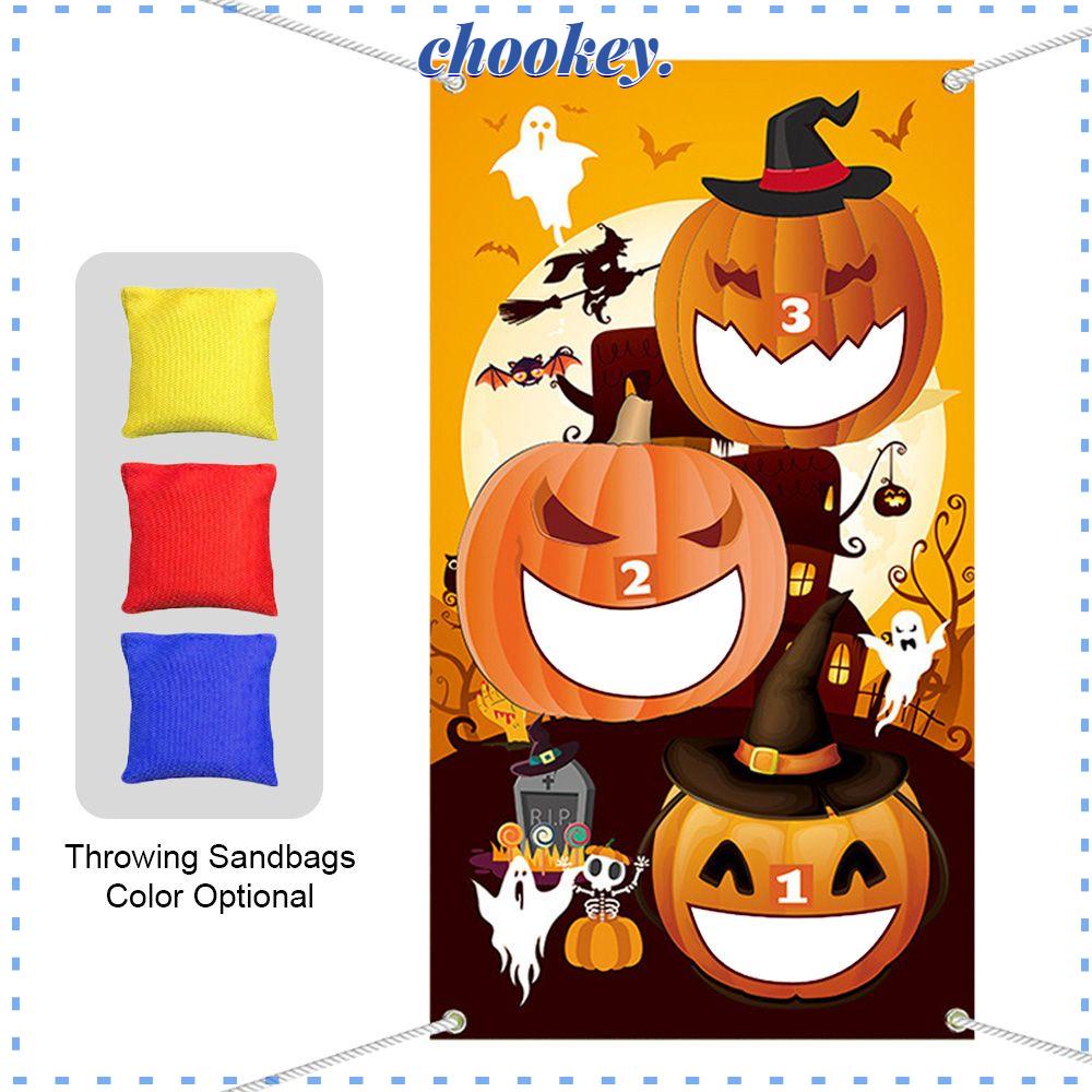 CHOOKEY Trò Chơi Ném Bí Ngô Halloween Vui Nhộn An Toàn