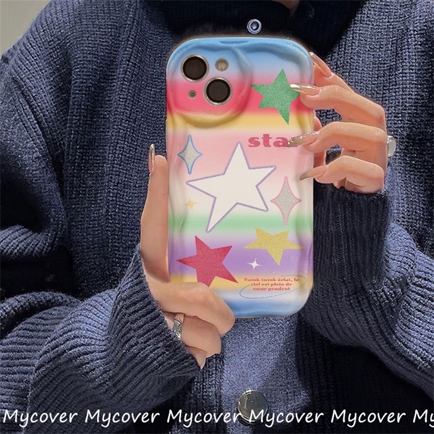 Ốp Điện Thoại Silicon Mềm Chống Sốc Cho iPhone 11 12 13 14 Pro Max X Xr Xs 8 7 6 Plus SE 2020 Star Y2K