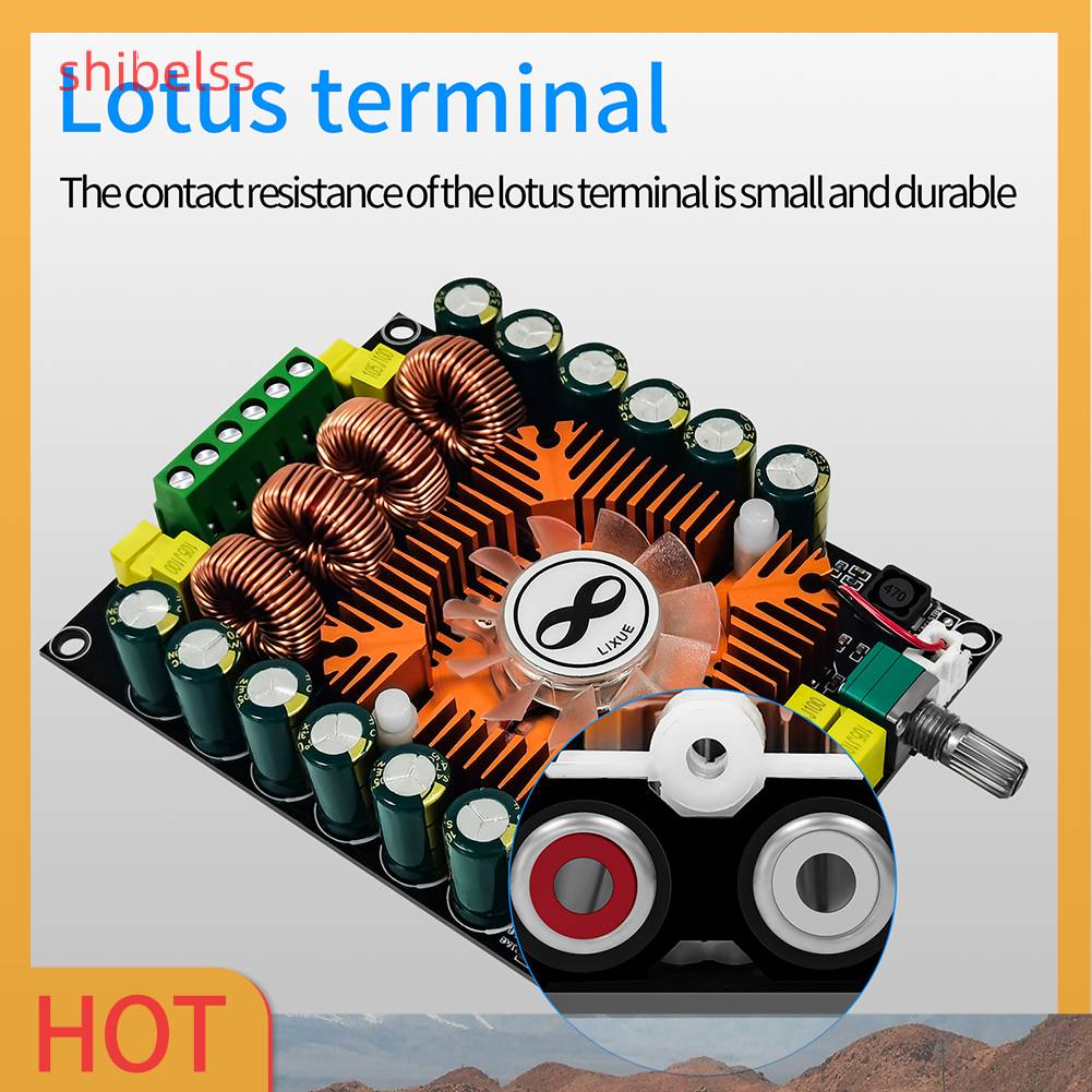 Bảng Mạch Khuếch Đại Âm Thanh TDA7498E 2.0 160Wx2 DC 12V-36V