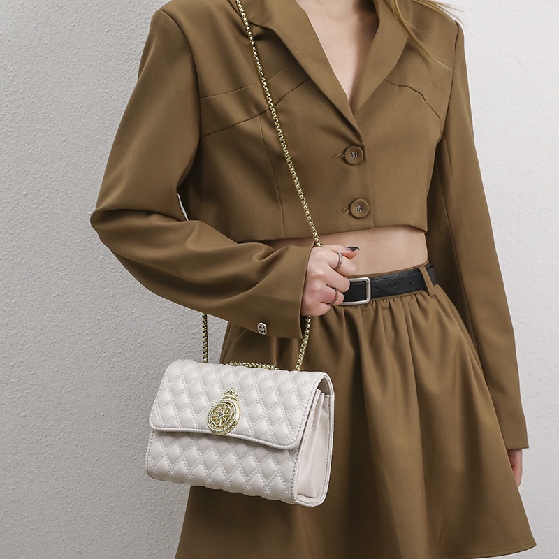 Túi Xách Đeo Vai Thêu Họa Tiết Dễ Thương Cho Nữ