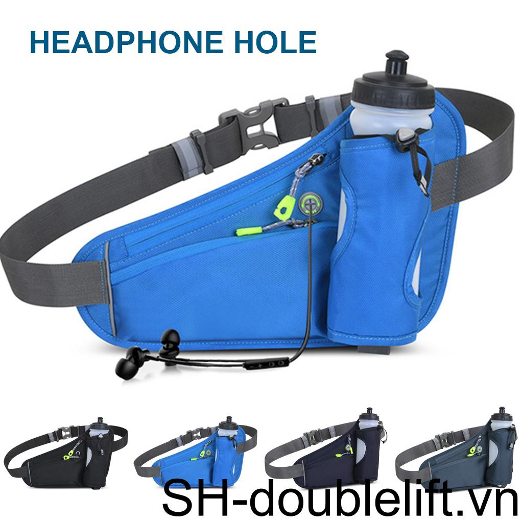 Giá Đỡ Bình Nước Có Khóa Kéo Phản Quang Chống Thấm Nước Tiện Dụng Khi Tập Thể Thao