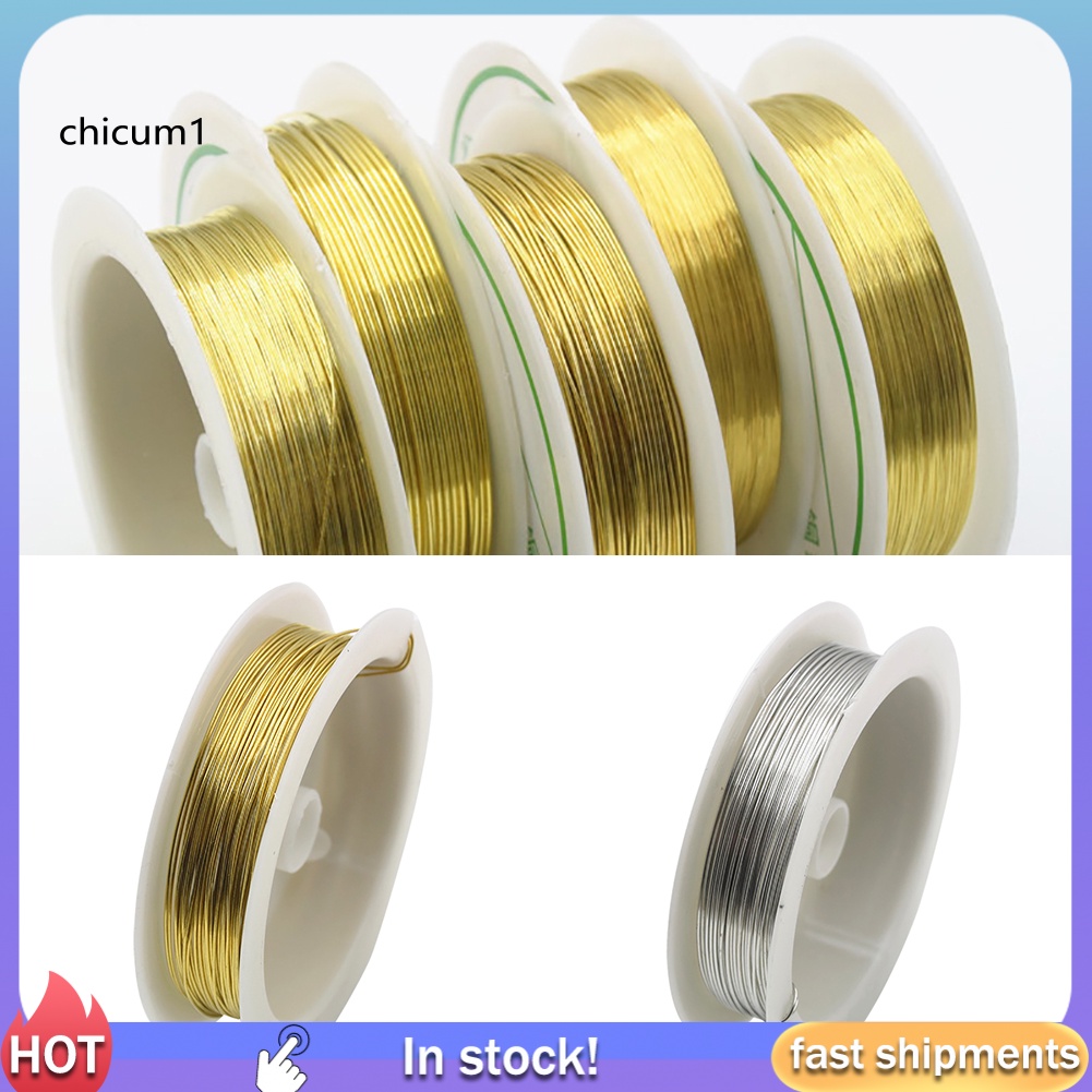 Cuộn Dây Đồng 02 / 025 / 05 / 07 / 1mm Dùng Làm Đồ Trang Sức Thủ Công