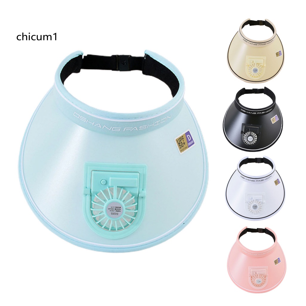 Mũ Lưỡi Trai Có Quạt Điện Chống Tia UV Tiết Kiệm Năng Lượng Cho Nữ