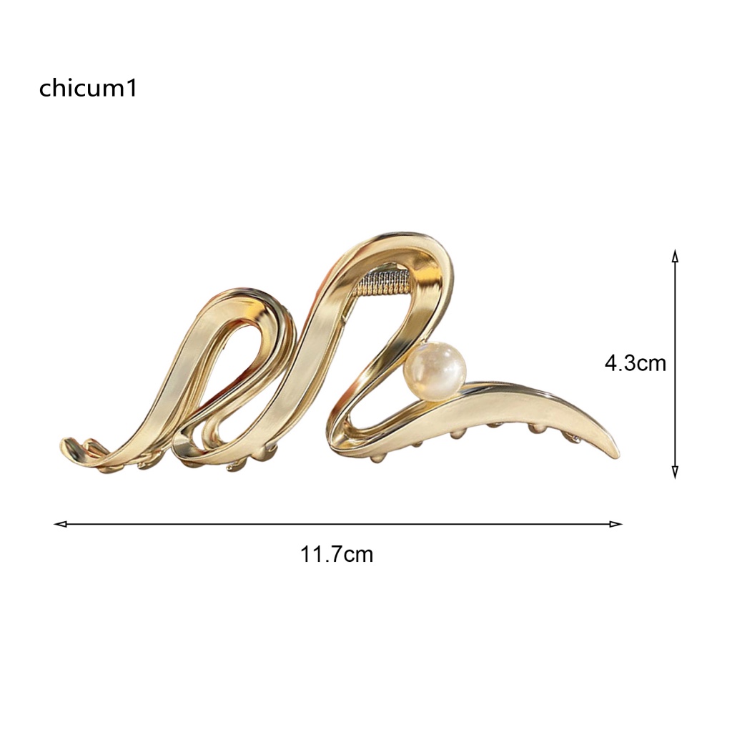 Kẹp Tóc Đính Ngọc Trai Giả Tinh Tế Cho Nữ