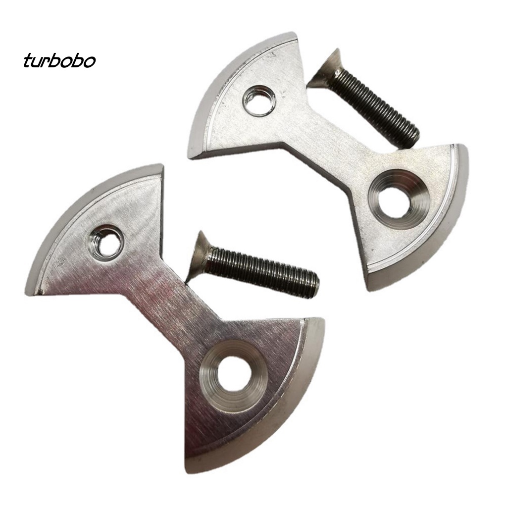 Set 2 Tấm Khóa Pê Đan Bằng Hợp Kim Titan Thay Thế Cho Xe Đạp Leo Núi