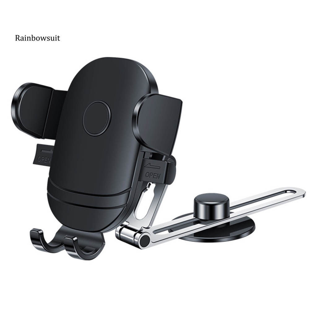 Giá Đỡ Điện Thoại Có Giác Hút Trượt Xoay 360 Độ Tự Động Thông Minh Cho Xe Hơi