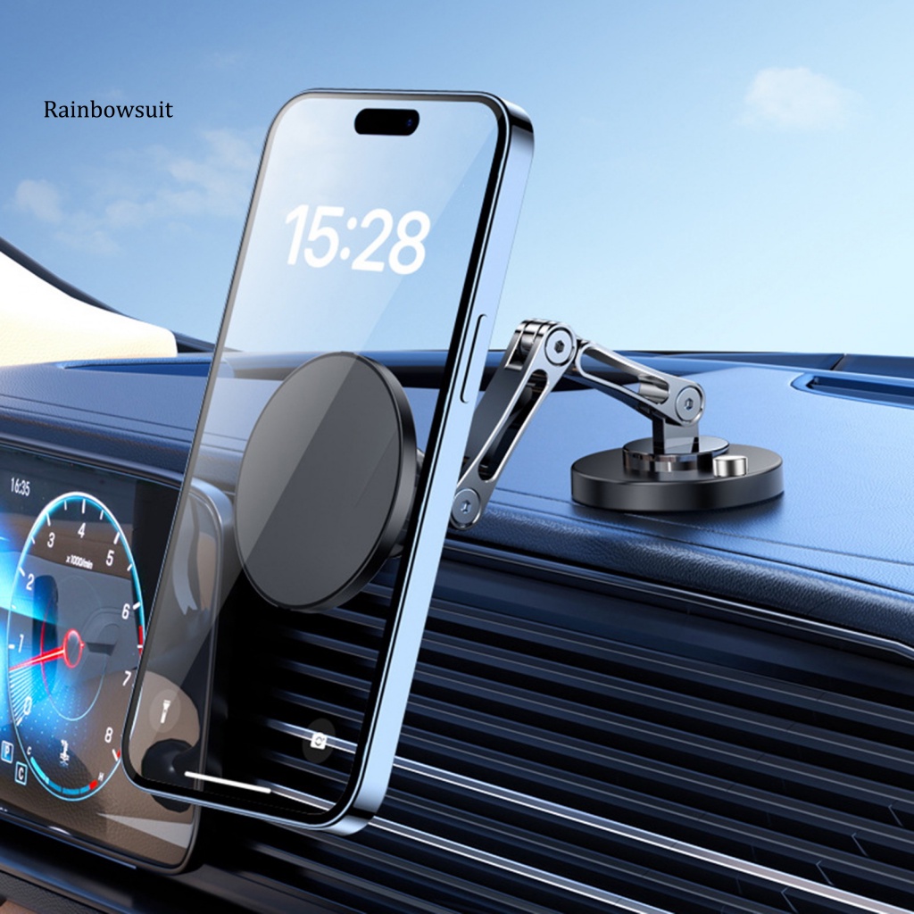 Giá Đỡ Điện Thoại Từ Tính Xoay 360 Độ Chống Sốc Dùng Trong Xe Hơi