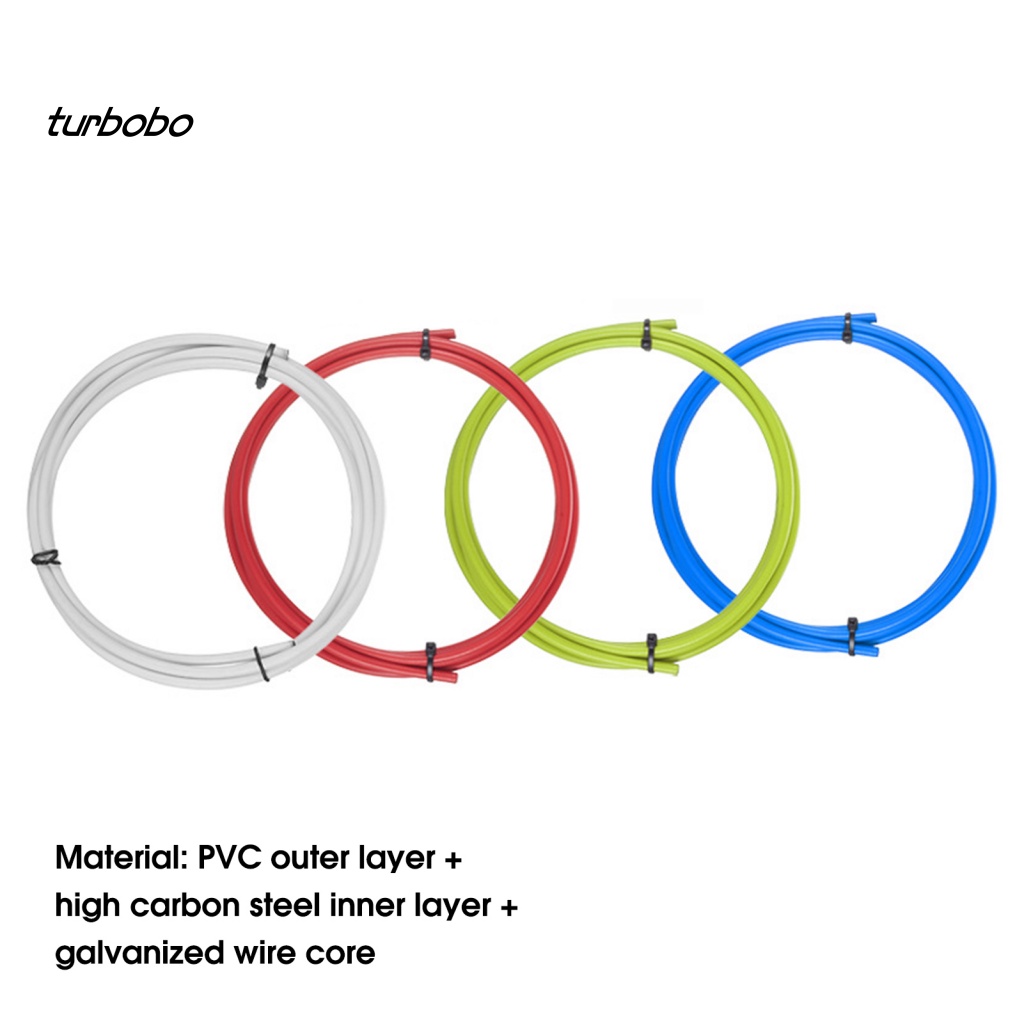 Turbobo Bộ Dây Phanh Xe Đạp Leo Núi Hình Chữ S Màu Sáng Chịu Nhiệt Chống Rách