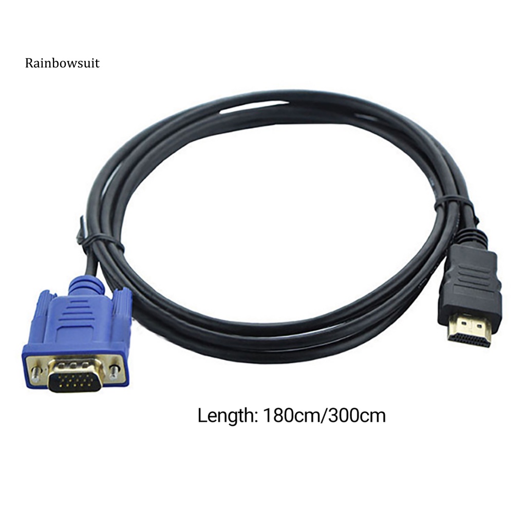 Cáp Video 1080P Độ Phân Giải Cao Chuyển Đổi Video HDMI Sang VGA