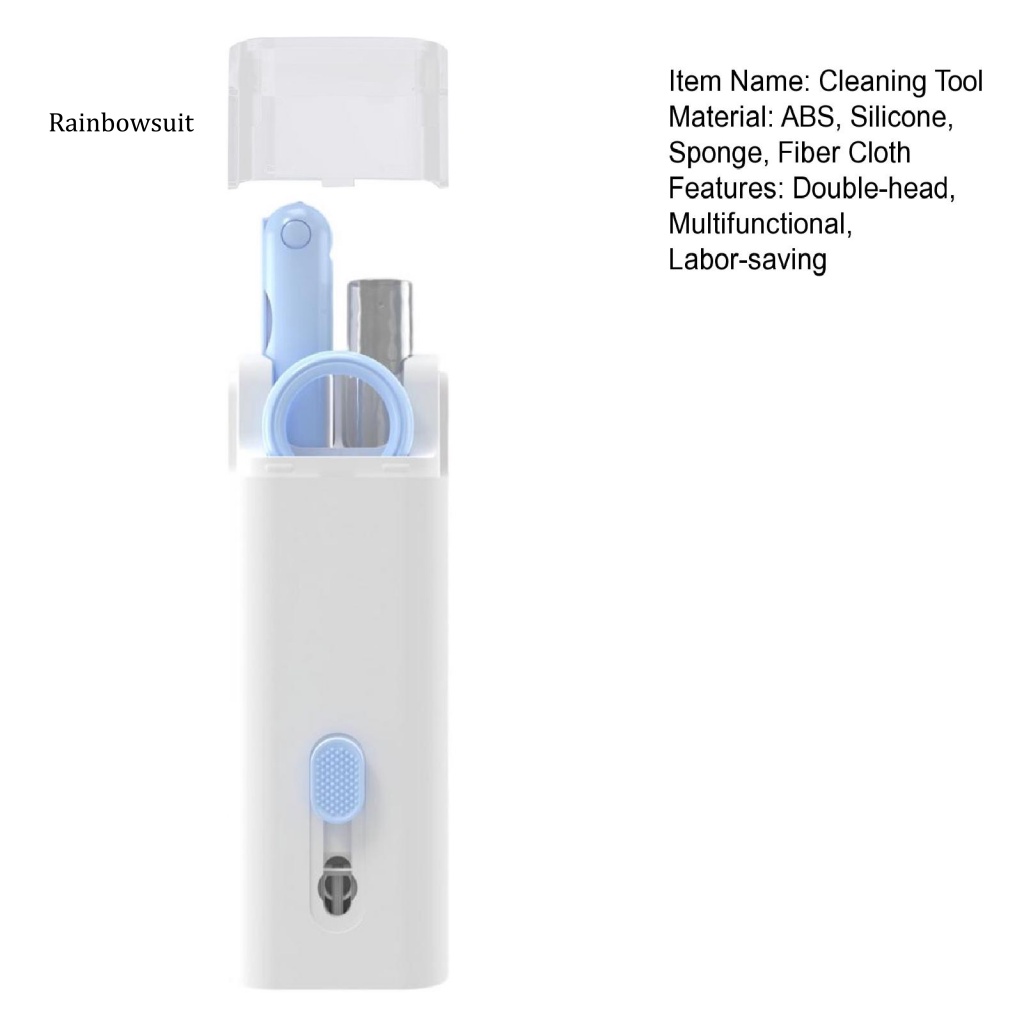1 Bộ Dụng Cụ Vệ Sinh Bàn Phím Bluetooth Hai Đầu Dạng Bút Xịt Tiện Dụng