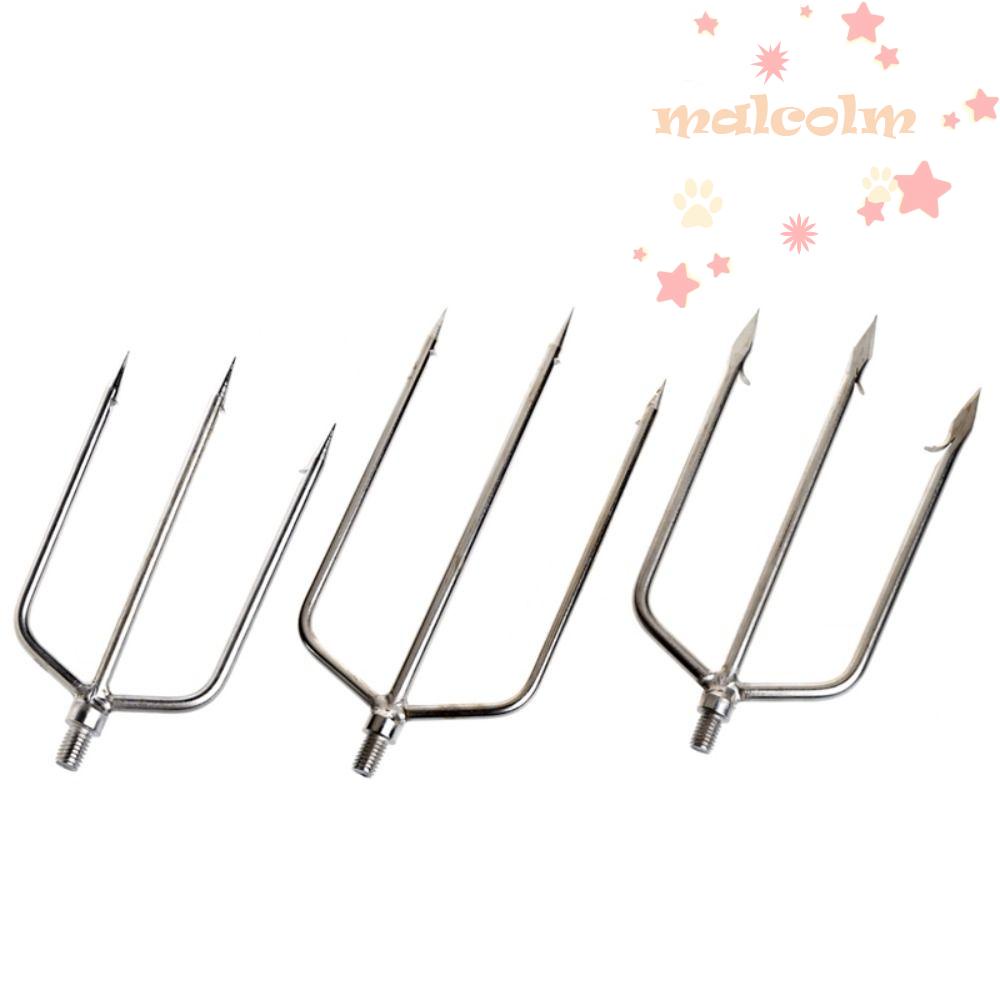 MALCOLM Móc Câu Cá 3 Chấu Nguyên Khối Chống Mòn Chuyên Dụng