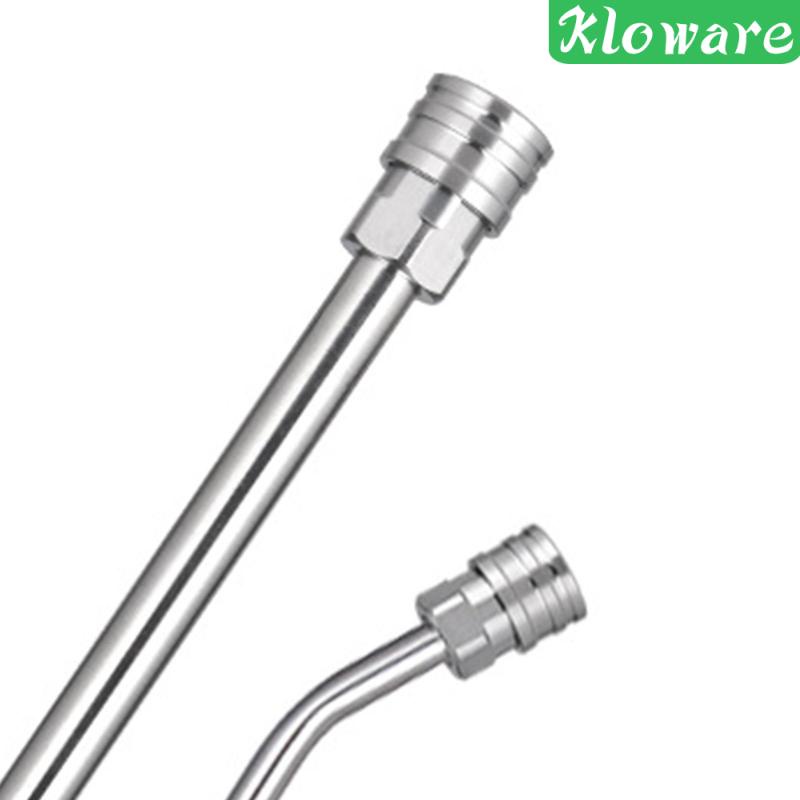 Set 2 Đầu Nối Vòi Xịt Nước Áp Suất Cao Bằng Thép Không Gỉ