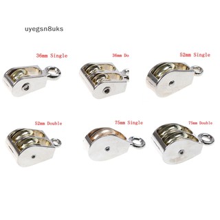 Uy ròng rọc kim loại 36/52/75mm Ròng Rọc Hợp kim kẽm ròng rọc mini đơn/đôi cho KS tự làm