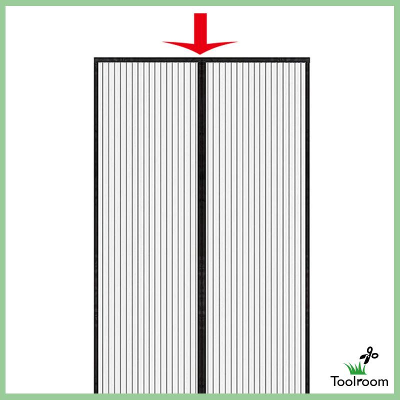 Rèm Cửa Lưới Tự Đóng Chống Mài Mòn Có Nam Châm Cho Cửa Sân Vườn / Nông Trại Mùa Hè