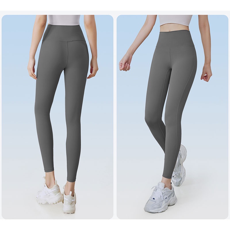 Loco Quần Legging Thể Thao Lưng Cao Không Để Lại Dấu Vết Nhanh Khô Thời Trang Cho Nữ