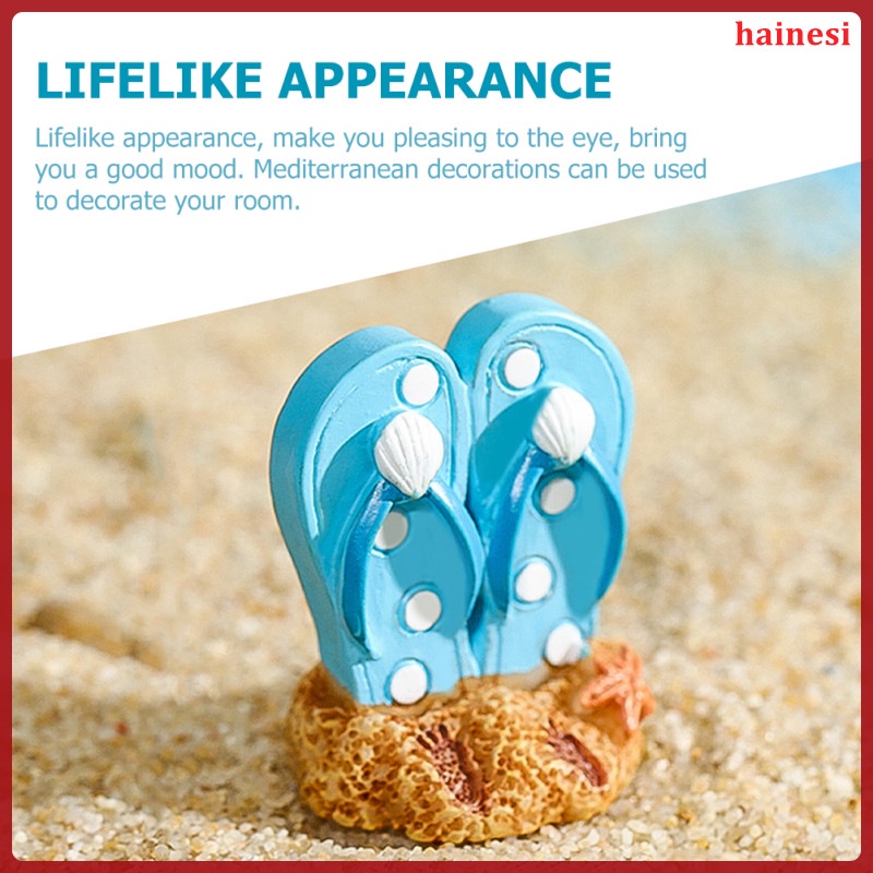 Set 6 Miếng Dán Trang Trí Nhà Cửa Hình Bãi Biển