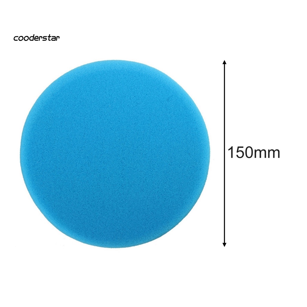 Miếng Xốp Tròn Đánh Bóng Xe Hơi Mềm Mại 6 Inch 150mm