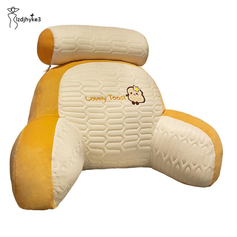 Gối Đọc Sách Hình Chữ T Có Khóa Kéo Họa Tiết Hoạt Hình Cho Phòng Khách / Xe Hơi / Ghế Sofa