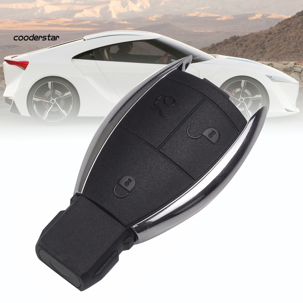 Vỏ Chìa Khóa Điều Khiển 3 Nút Cho Xe Mercedes Benz A B C E G R CL CLK E GL