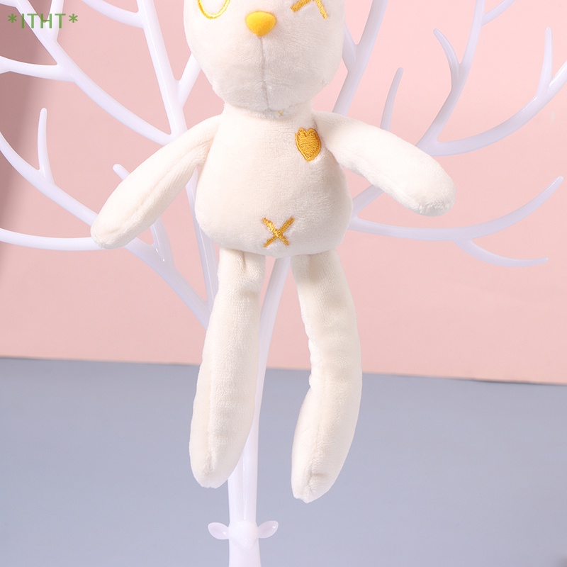 Móc Khóa Hình Thỏ Nhồi Bông Đáng Yêu Dành Cho Bé Gái Mới