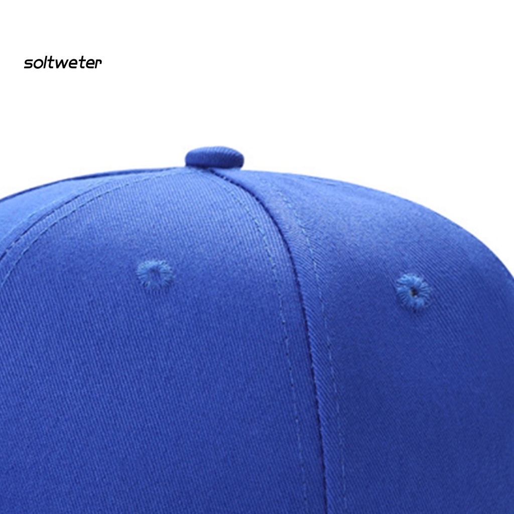 Mũ Lưỡi Trai Màu Sắc Trơn Phong Cách Hiphop Cá Tính