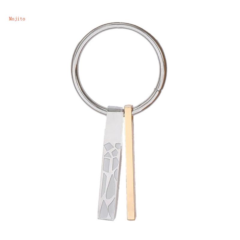 Mojito Móc Khóa Tình Bạn Bằng Thép Không Gỉ Dày Dặn Cho Nam Và Nữ