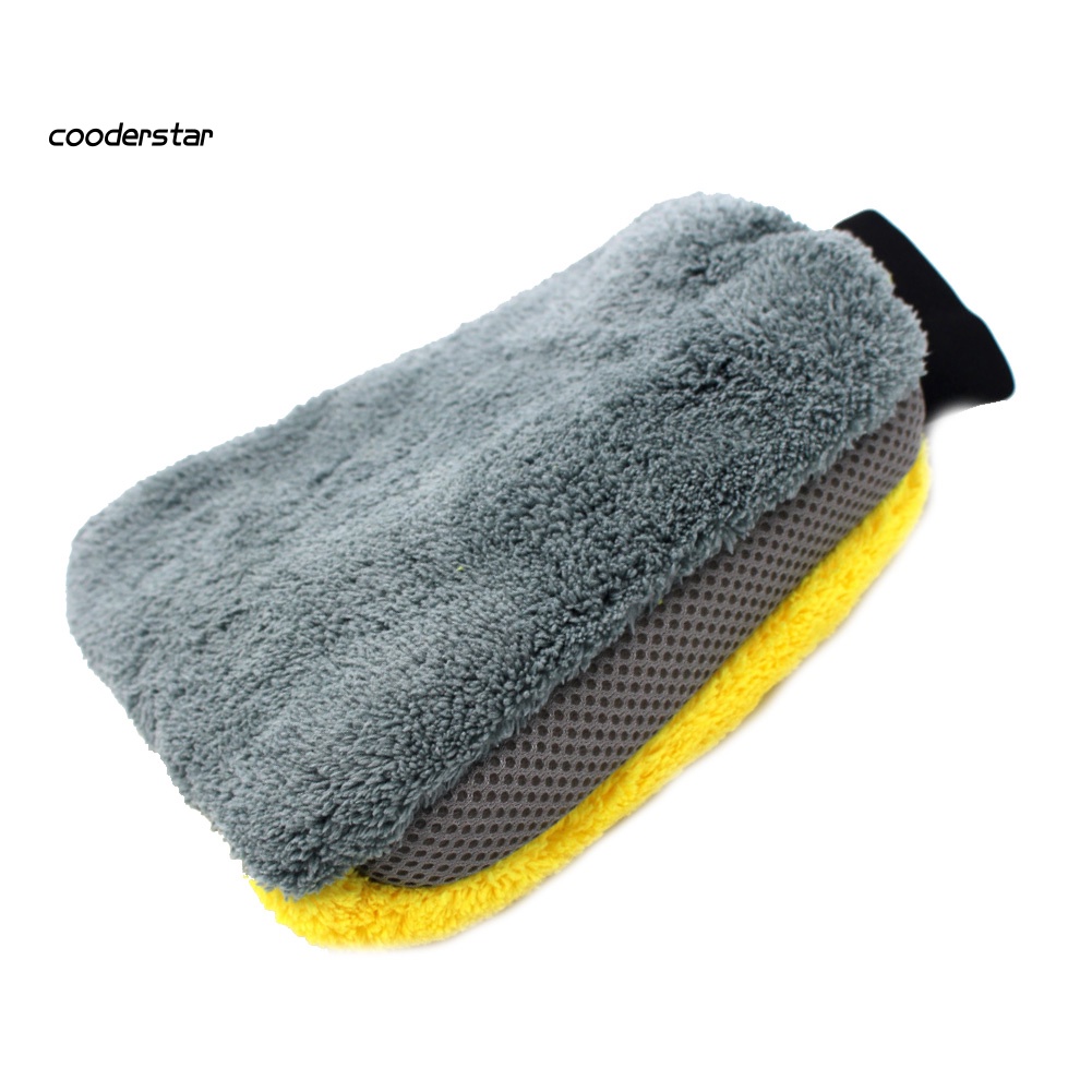 1 Găng Tay Rửa Xe Hơi Mềm Mại Có Thể Tái Sử Dụng
