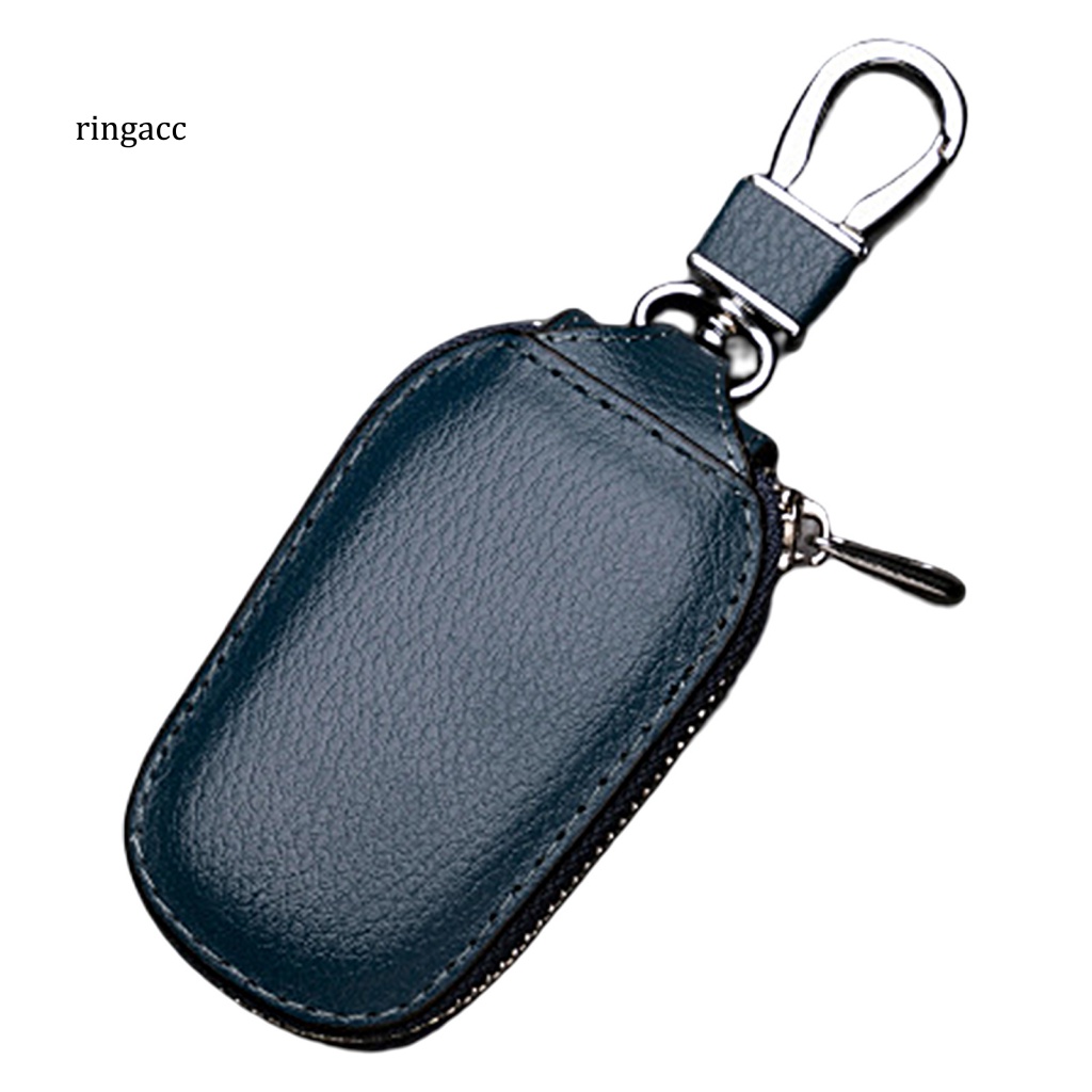 Vỏ Bọc Chìa Khóa Điều Khiển Từ Xa Có Móc Kim Loại Chống Bụi Tiện Dụng Cho Xe Hơi