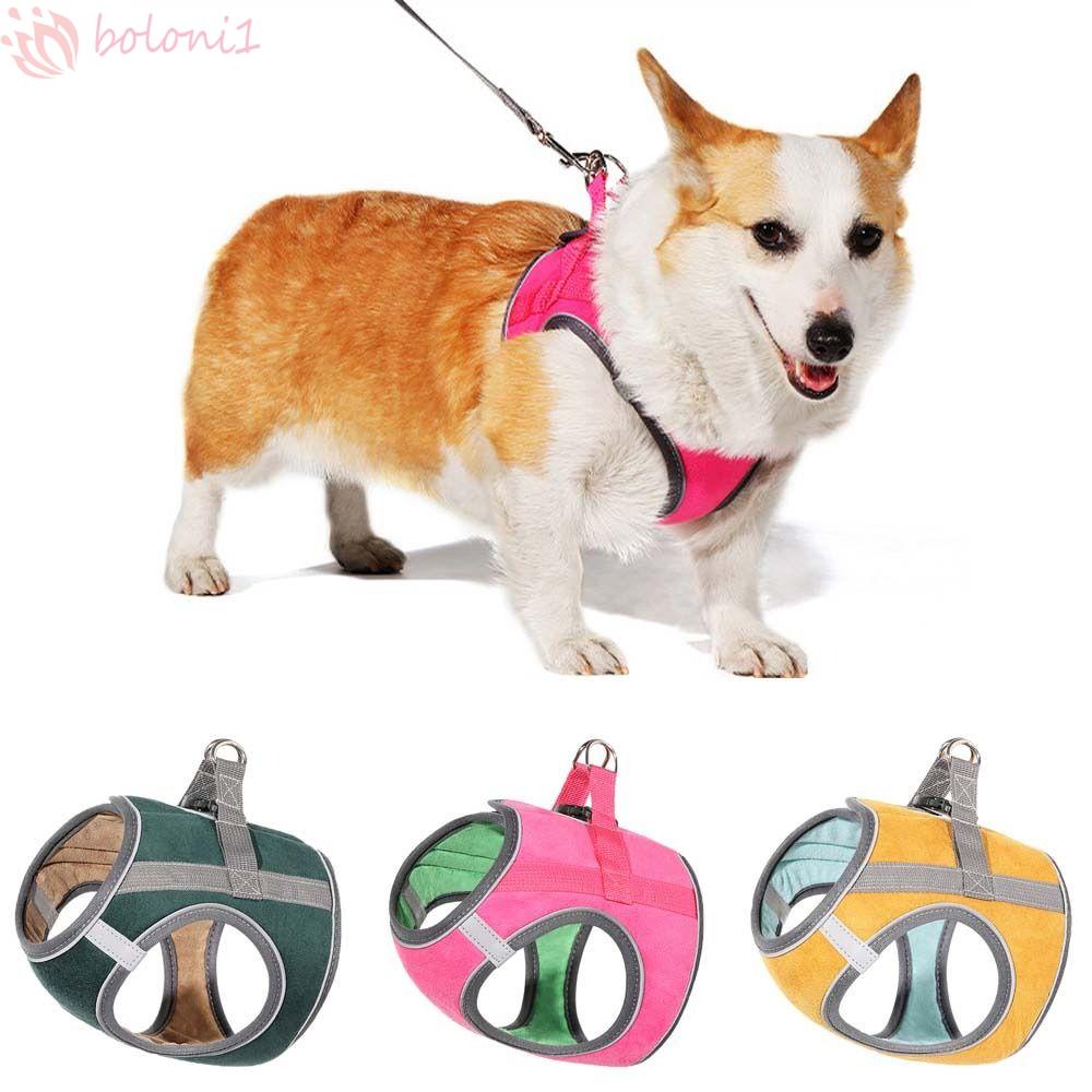 [COD] Bộ Dây Dắt Thú Cưng Đi Dạo An Toàn Chống Mòn Phản Quang Kích Thước Nhỏ Vừa Và Lớn