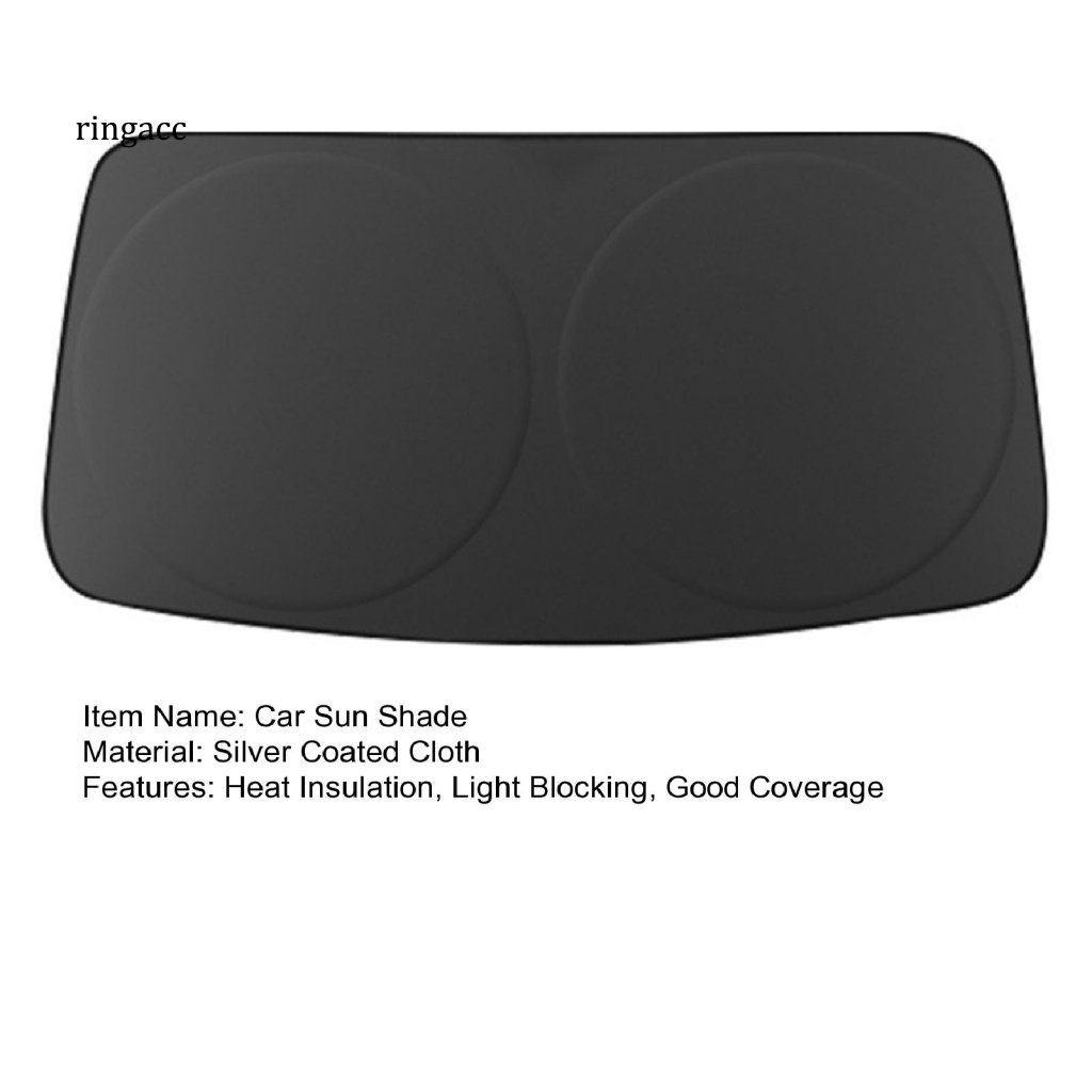 Tấm Che Nắng Cách Nhiệt Chống Tia UV Có Thể Gập Lại Cho Kính Chắn Gió Xe Hơi
