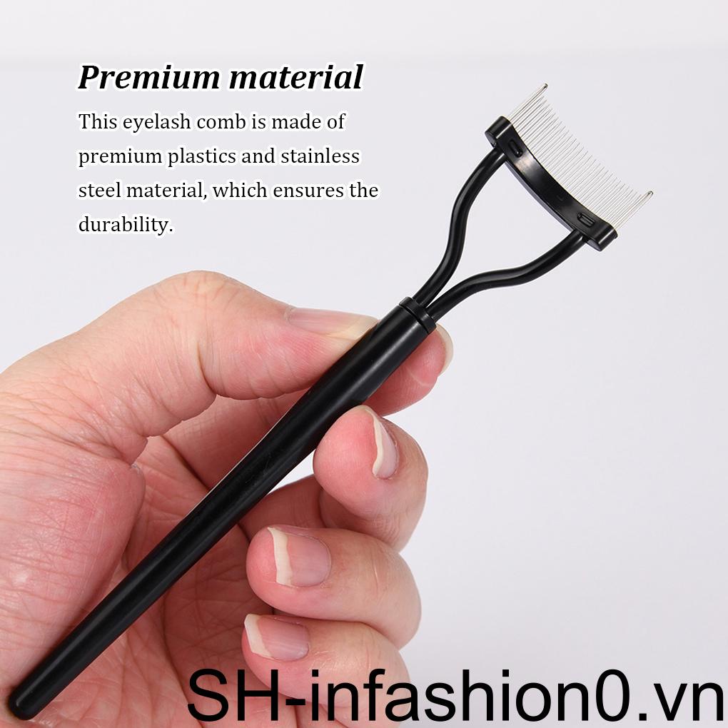 Lược Chải Lông Mi Chuyên Nghiệp Chống Rỉ Sét Tiện Dụng