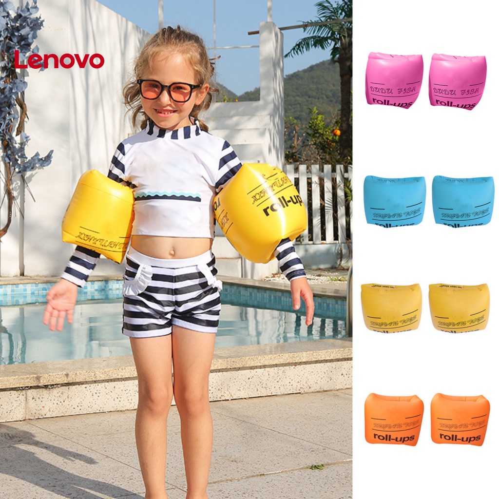 1 Cặp Phao Bơi Bơm Hơi Đeo Cánh Tay Bằng PVC Chống Nước Chống Trượt Hình Hoa Hướng Dương Cho Trẻ Em