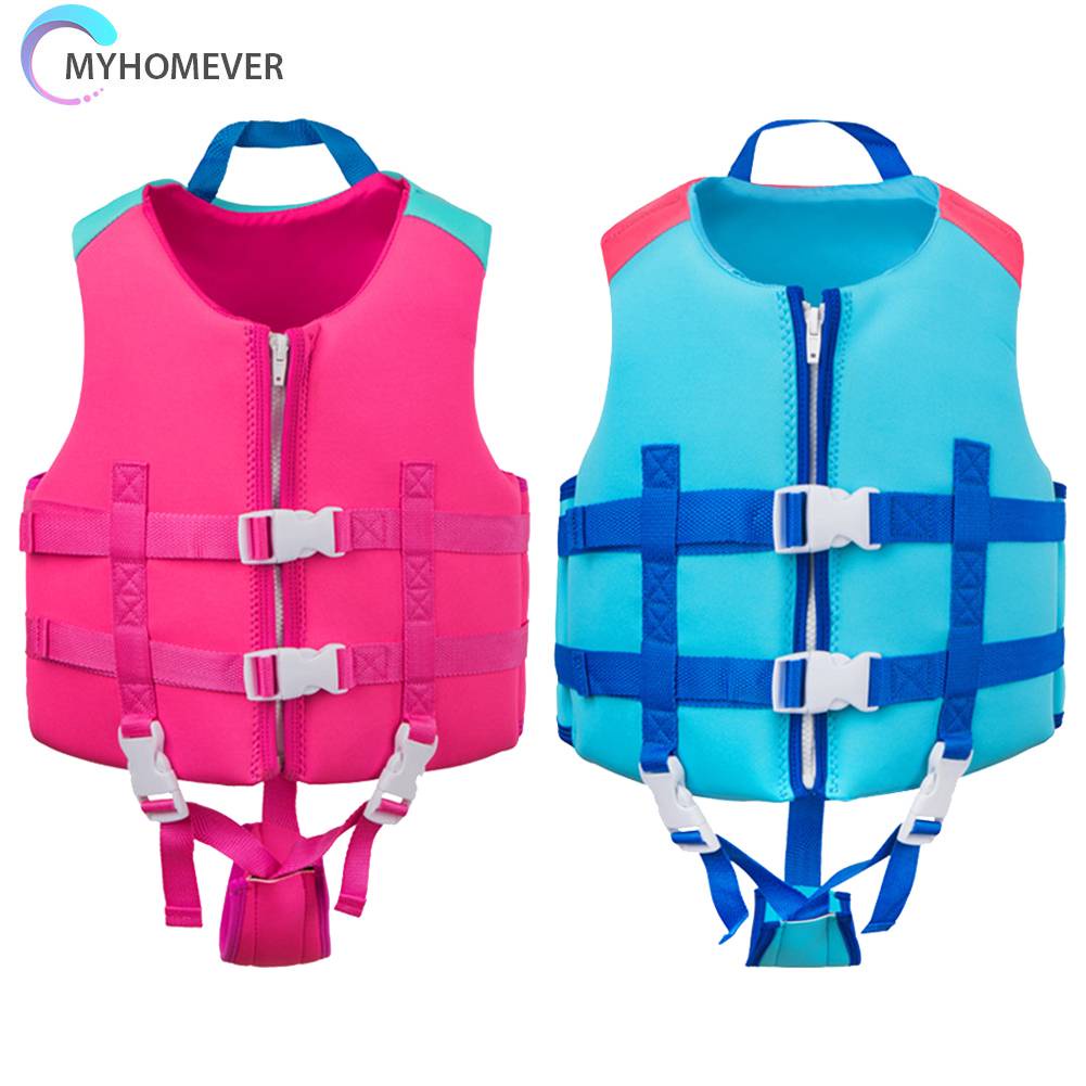 Áo Phao Cứu Hộ Chất Liệu Cao Su Tổng Hợp Thoáng Khí Cho Bé Tập Bơi