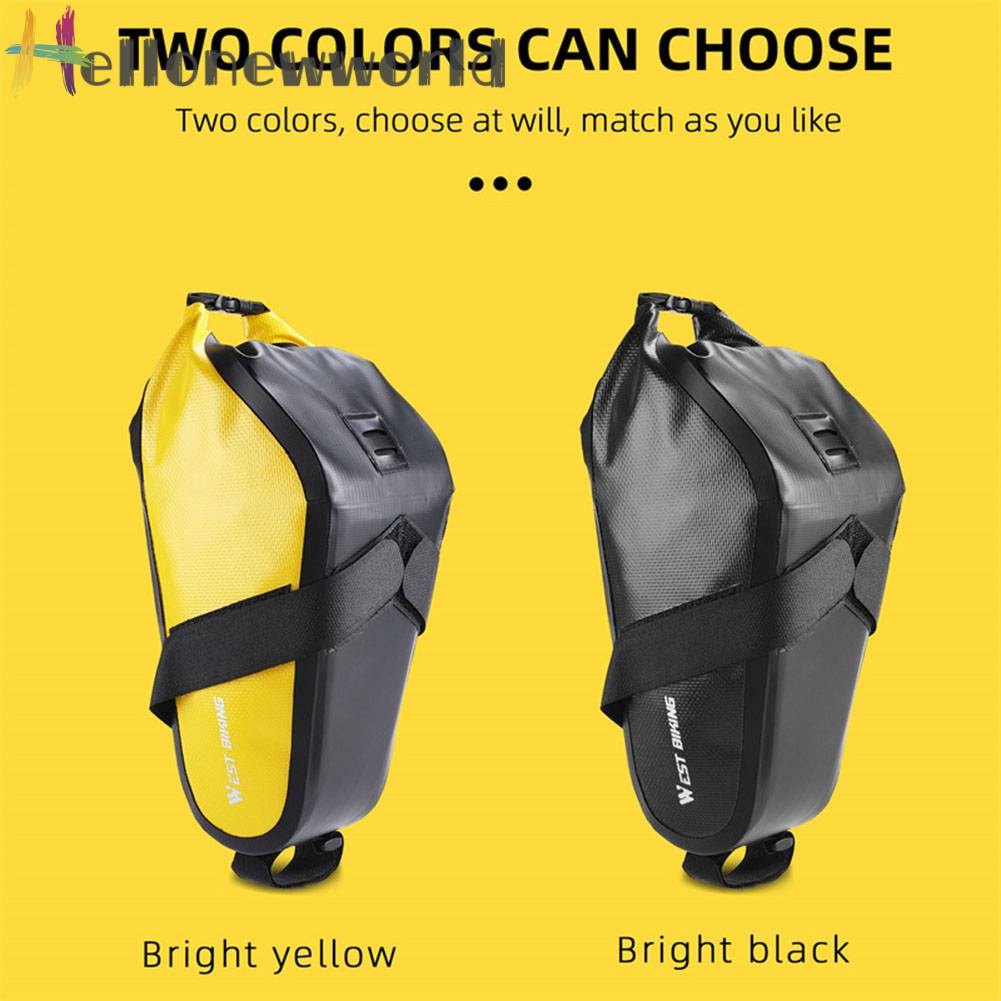 Túi Đựng Đồ Gắn Yên Xe Đạp Gấp Gọn Tiện Lợi 2.3L