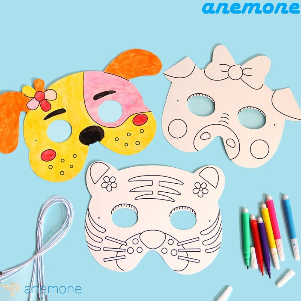 ANEMONE Mặt Nạ Hóa Trang Động Vật Diy Cho Bé