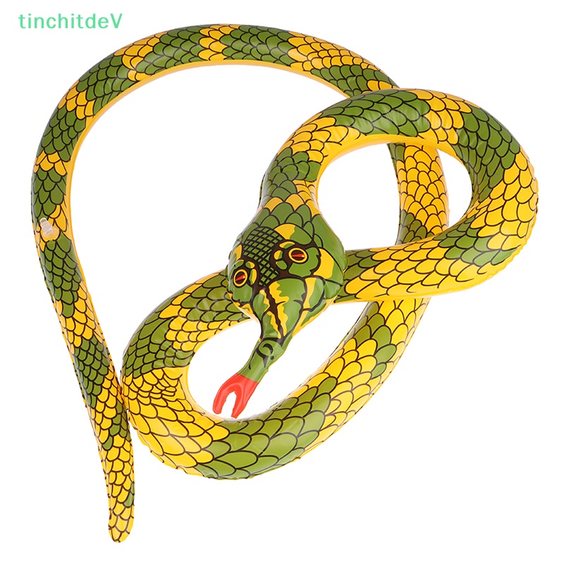 [TinchitdeV] Đồ Chơi Rắn Giả Bơm Hơi Vui Nhộn Cho Bé