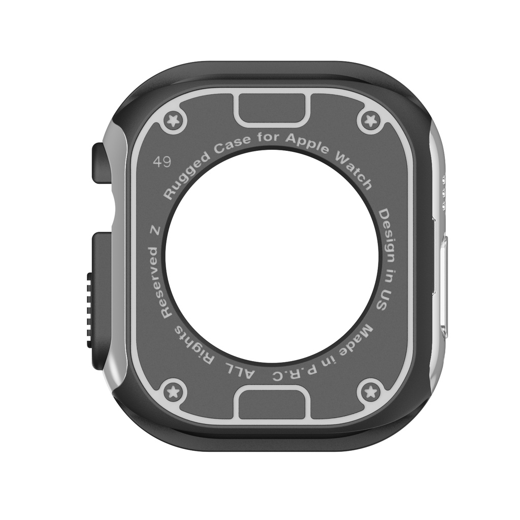 Ốp Bảo Vệ Chống Rơi Vỡ 2 Trong 1 Dành Cho Apple Watch Ultra 49mm 8 7 6 5 4 Se iwatch Series 40mm 41mm 44mm 45mm
