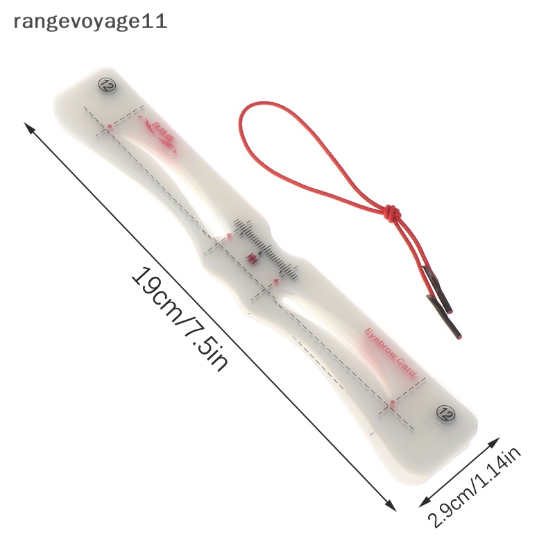 Bộ 12 Khuôn Silicon Kẻ Lông Mày Trang Điểm Chuyên Dụng