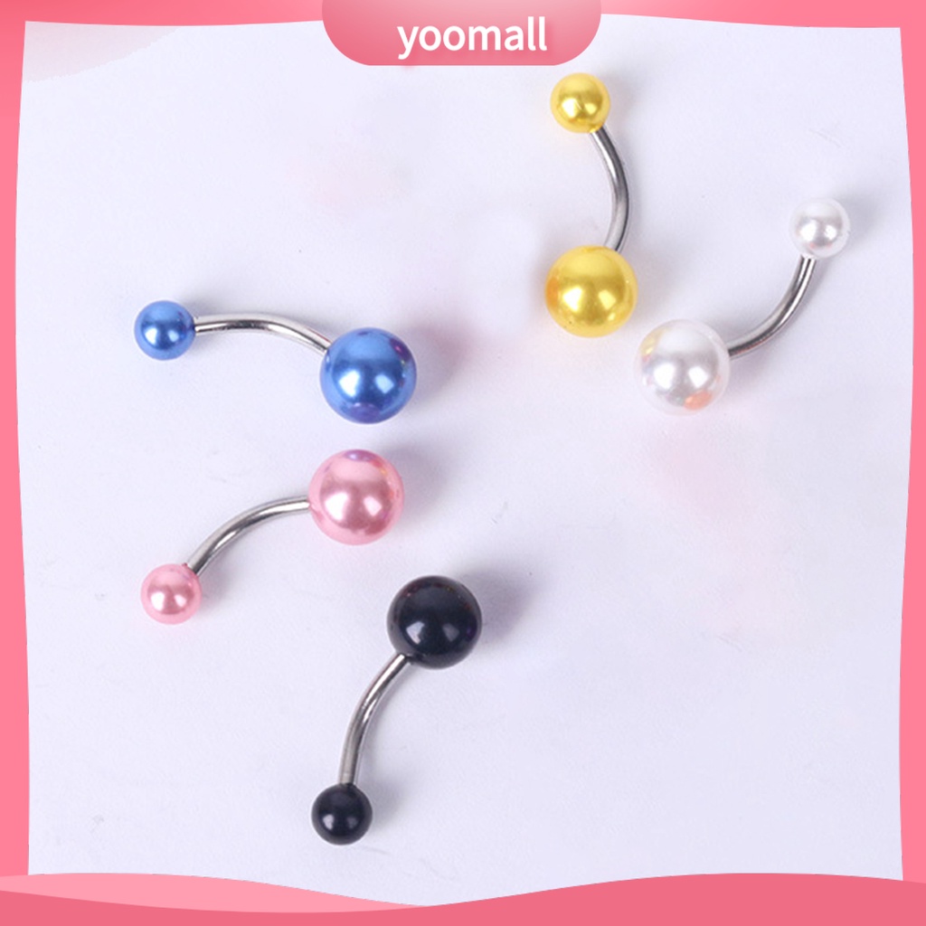 Set 10 Khuyên Rốn Acrylic Thời Trang Cá Tính