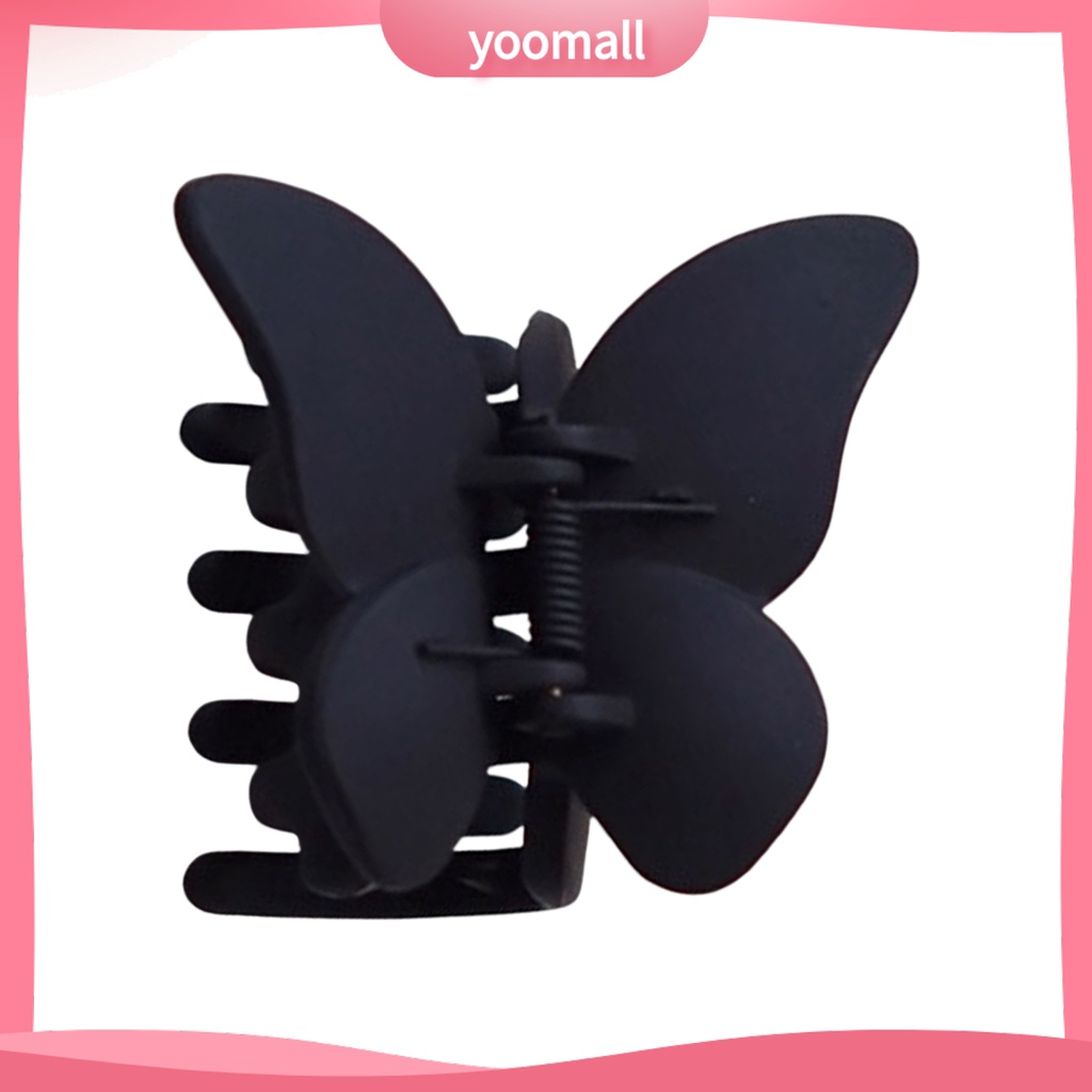 Kẹp Tóc Màu Trơn Chống Trượt Kiểu Dáng Đơn Giản Cho Nữ