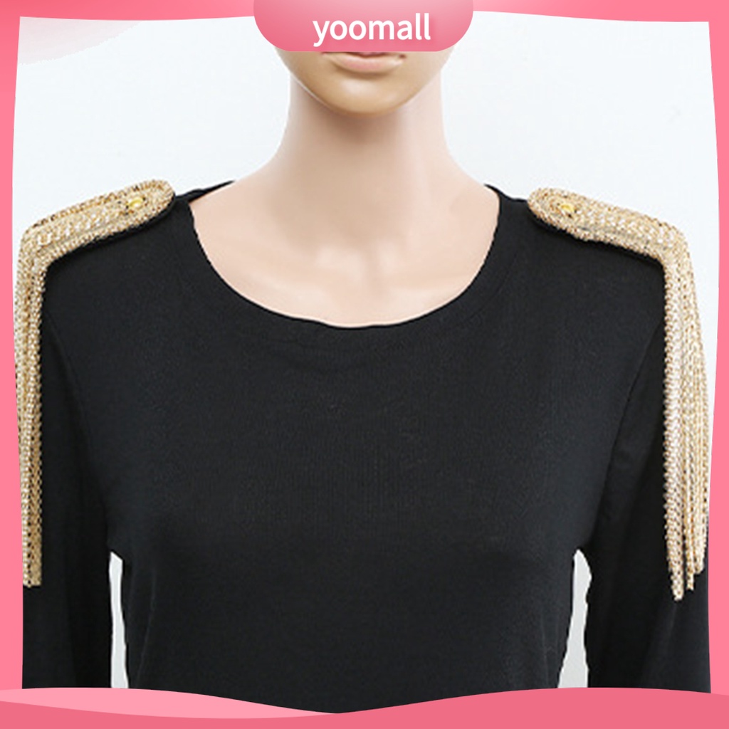 Ghim Cài Áo Trang Trí Phối Dây Tua Dài Cổ Điển DIY