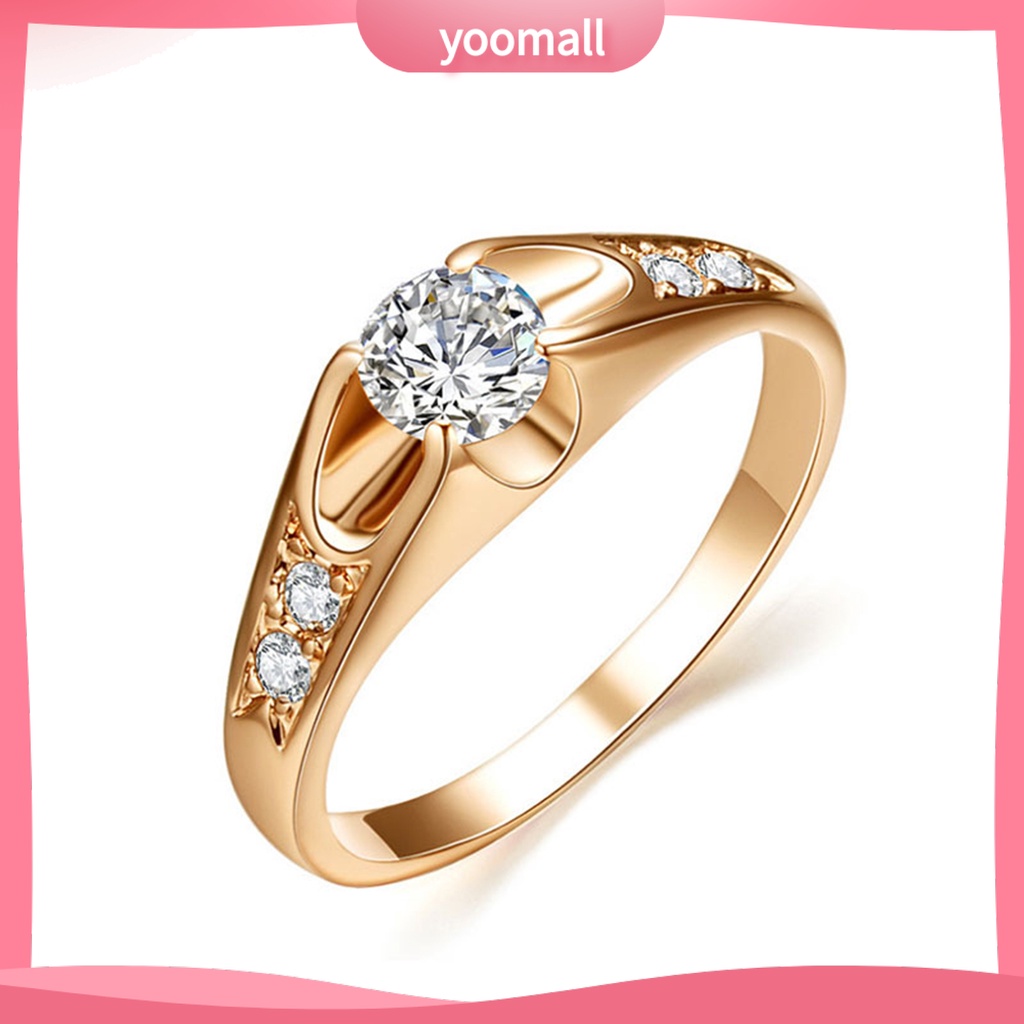 Nhẫn Đính Đá Lấp Lánh Sang Trọng Cho Nữ