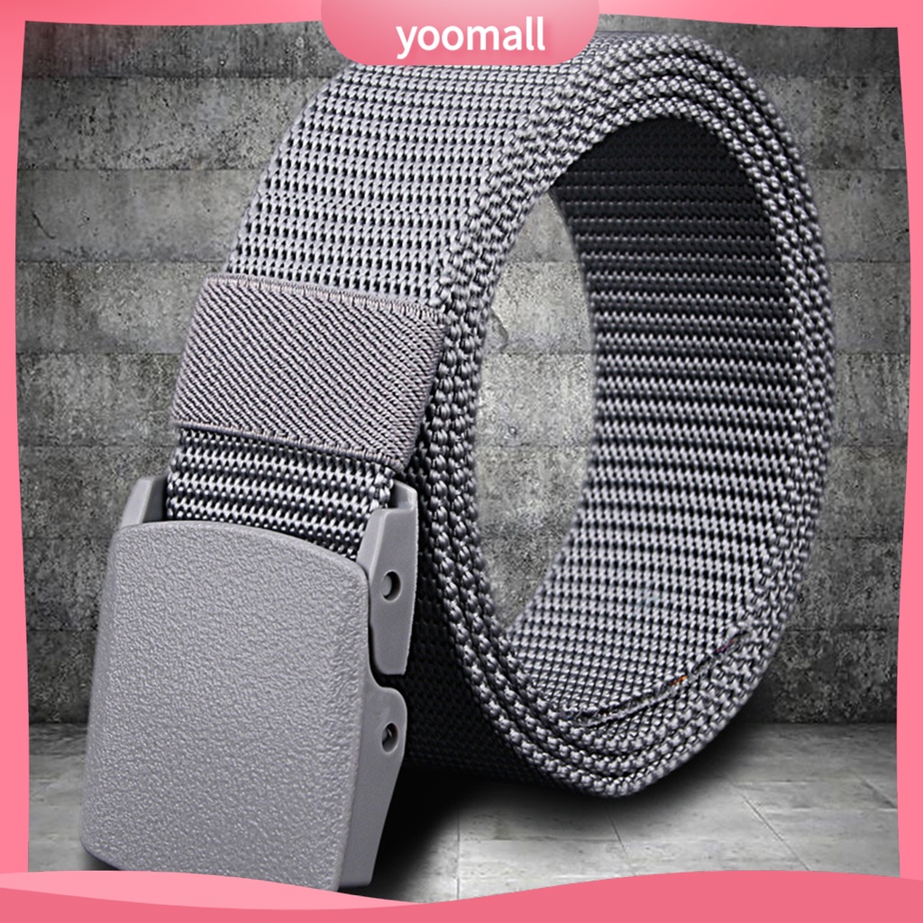 Thắt Lưng Khóa Cài Gọn Nhẹ Dễ Điều Chỉnh Thời Trang Cho Nam