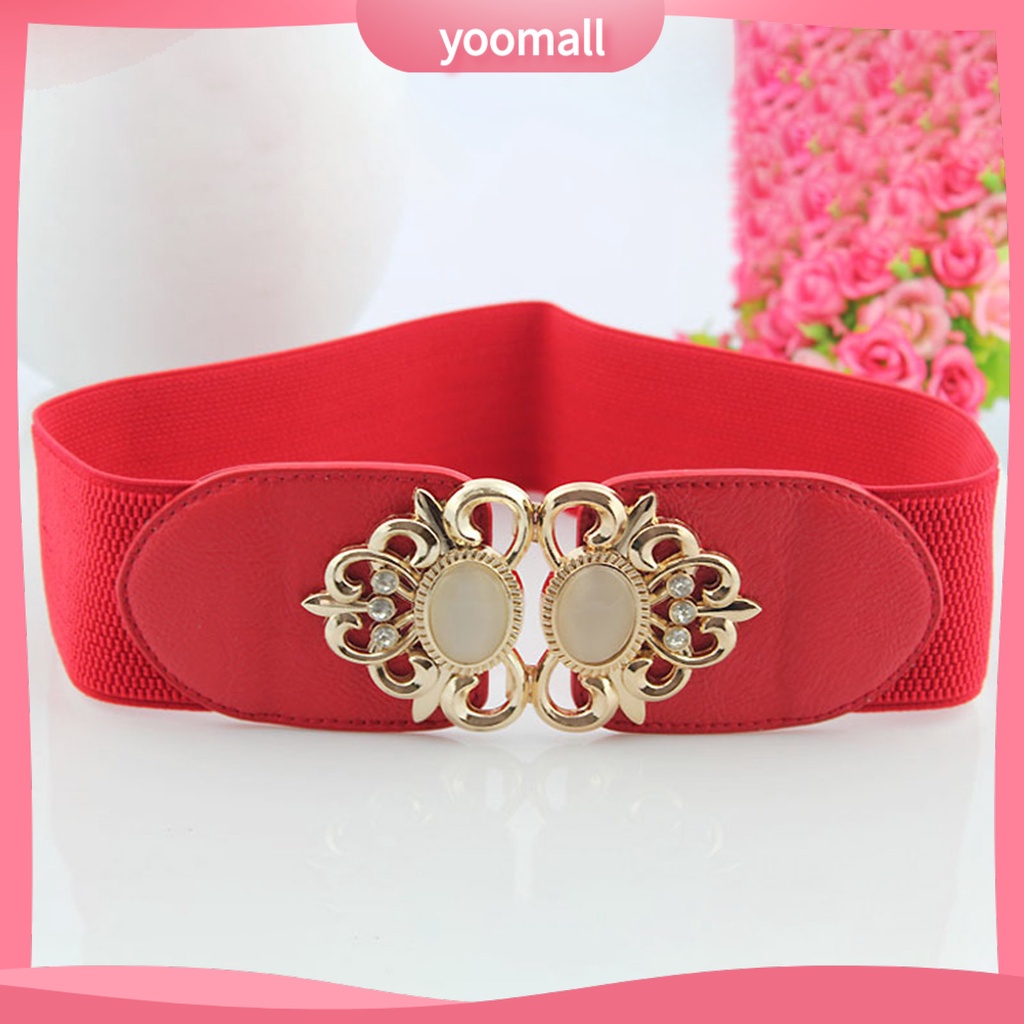 Thắt Lưng Polyester Bản Rộng Có Khóa Cài Co Giãn Tốt Phù Hợp Cho Định Hình Cơ Thể