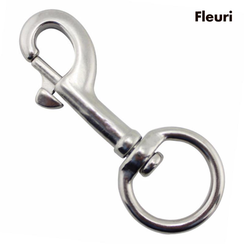 Móc Kẹp Đơn Bằng Thép Không Gỉ Có Thể Xoay Dùng Để Lặn Biển / Làm Đồ Da Thủ Công