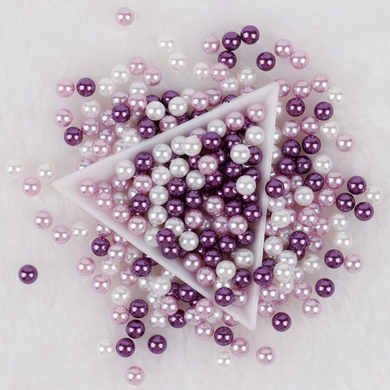 Chuỗi Hạt Ngọc Trai Giả 3mm / 6mm Tự Làm Trang Sức Tiện Lợi